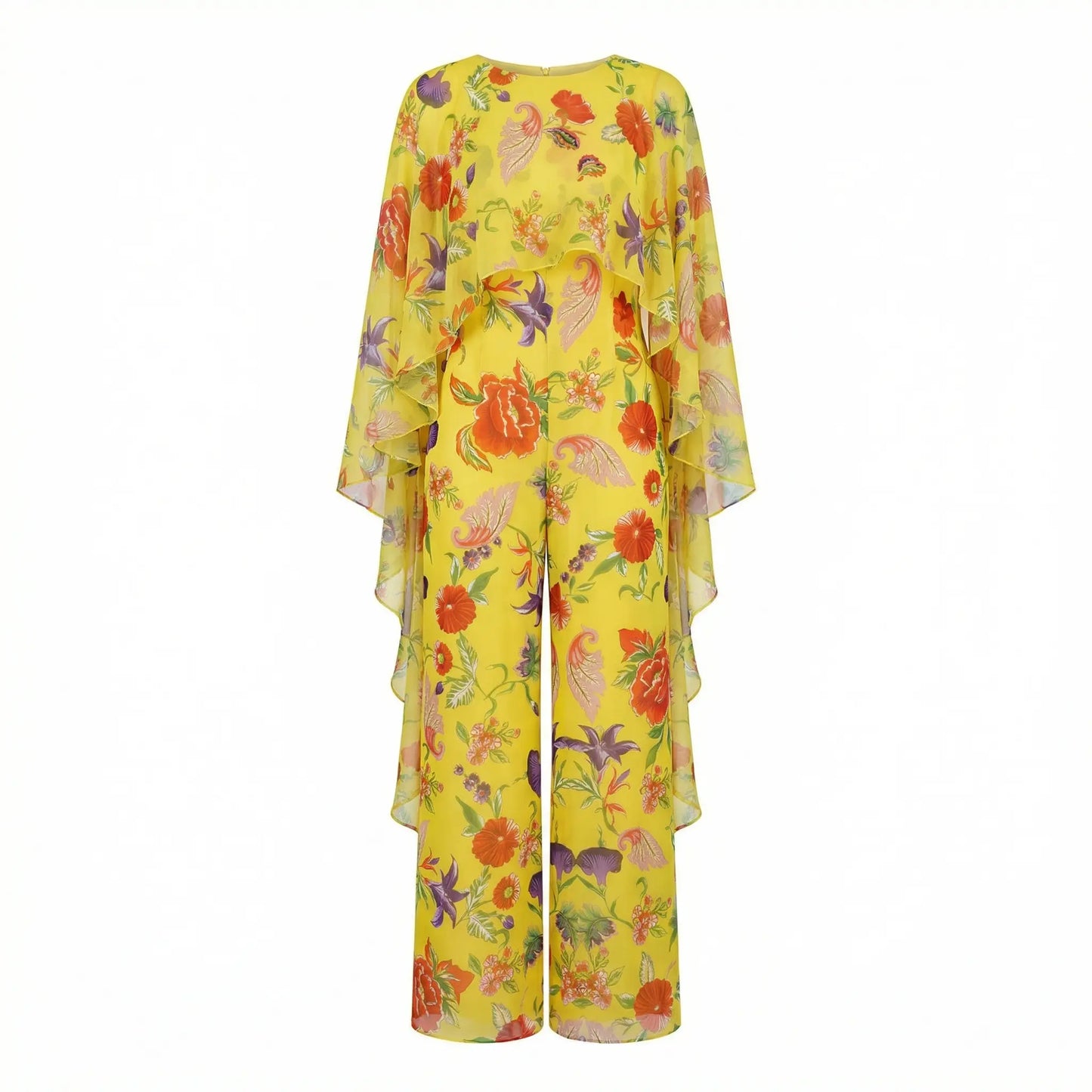 Yellow Jumpsuit Marcella Acosta Couture Collection
