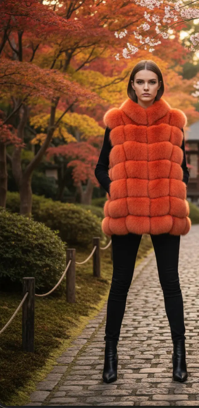 Orange Fox Marcella Acosta Couture Collection