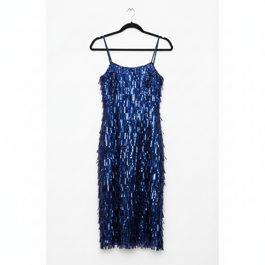 Sequence Royal Blue Midi Dress, Stretch