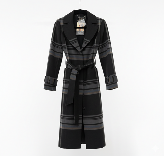 Square 3/4 Coat Cashmere