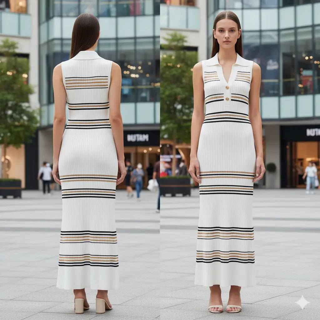 Knitted Dress Marcella Acosta Couture Collection