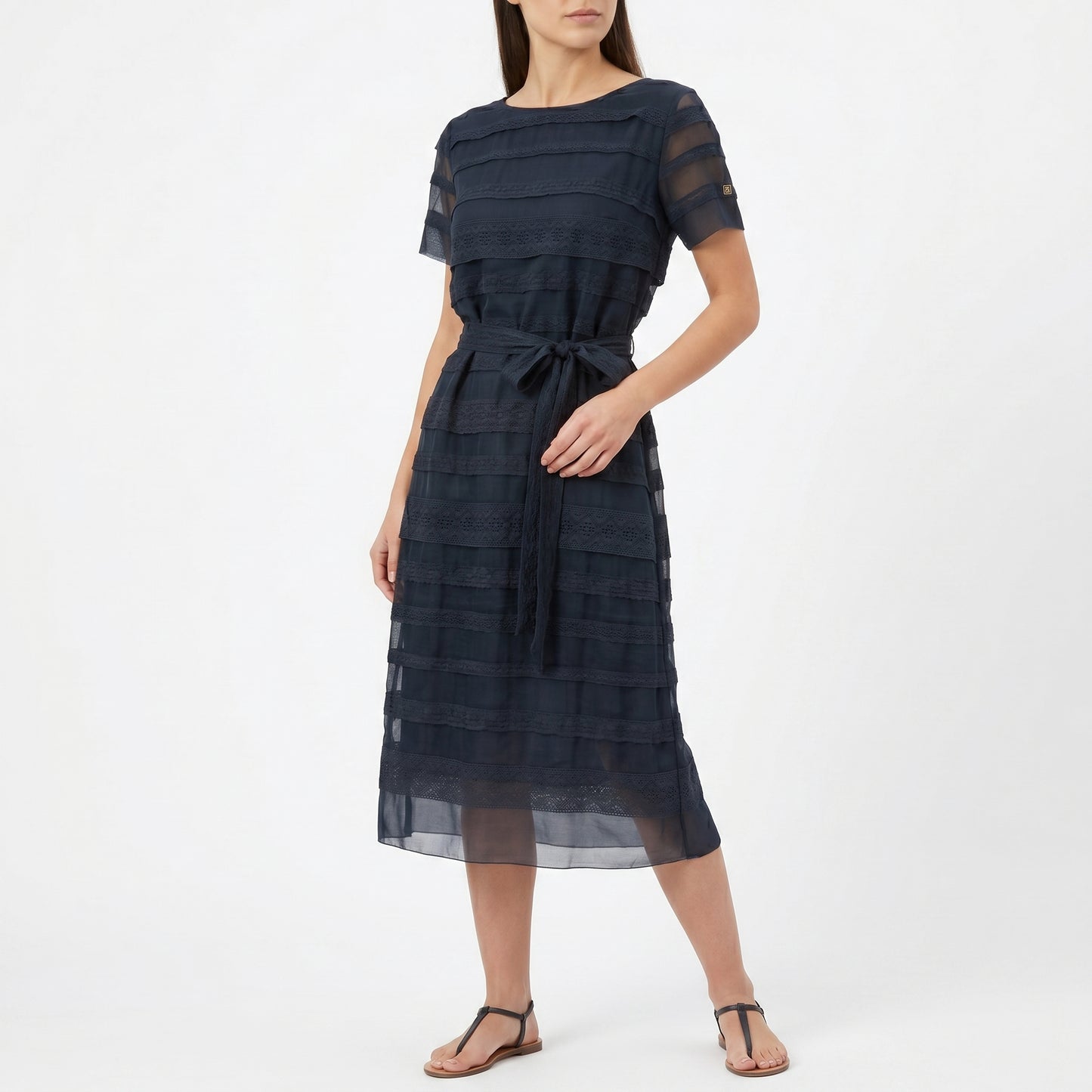 Blue Organza Diseda Dress