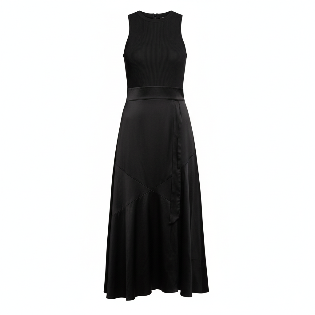 Ted Baker Black Midi Dress
