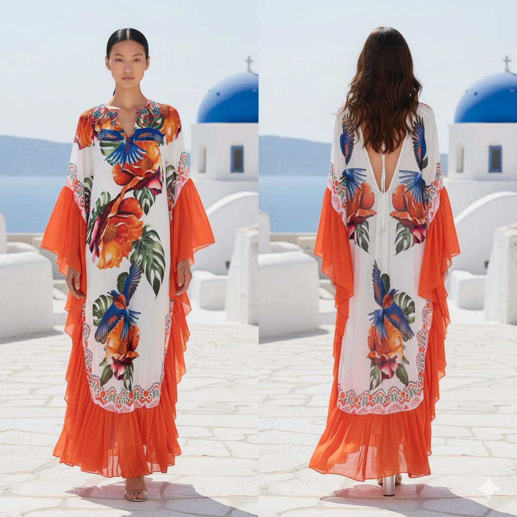 Genese Long Color Tunic