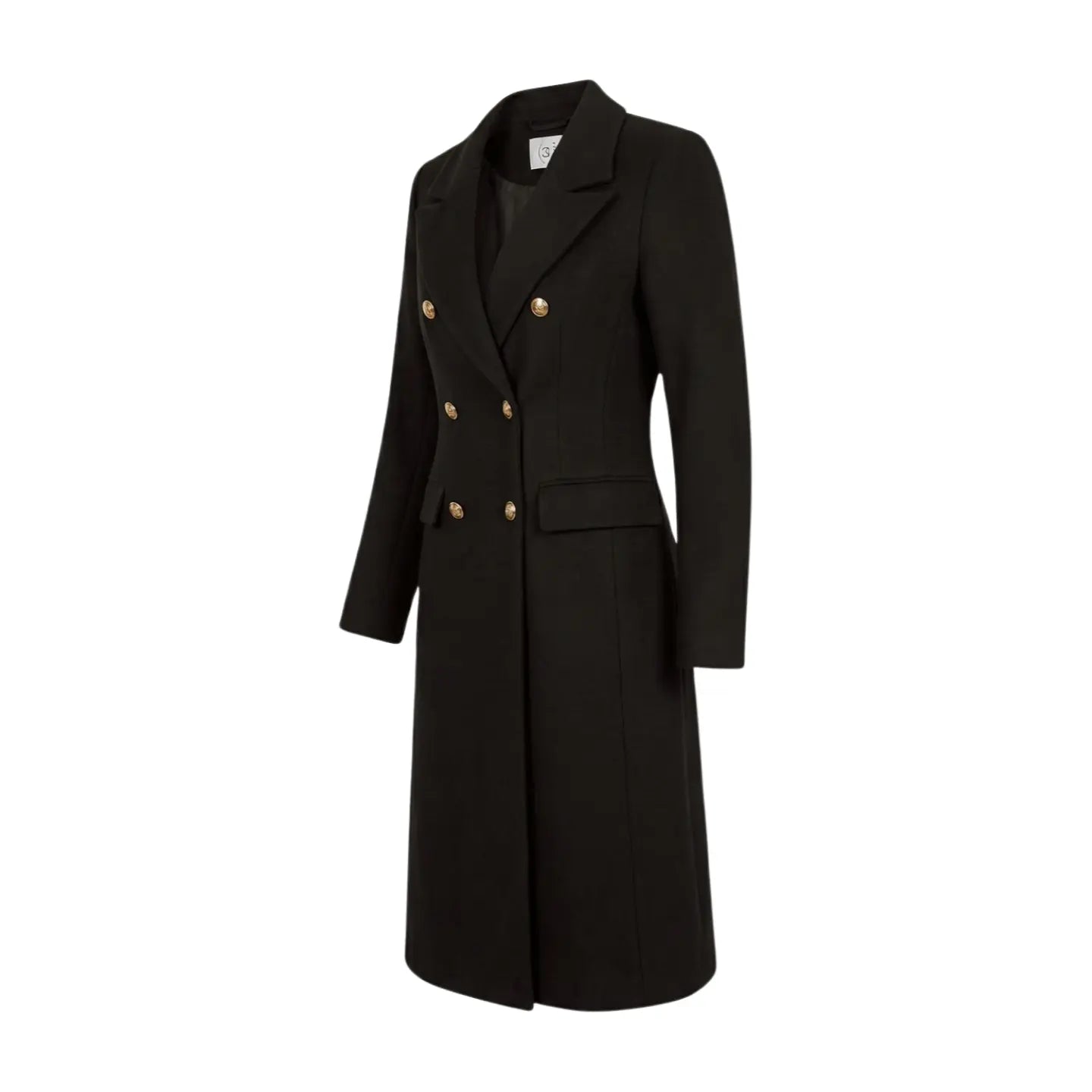 Black Coat Marcella Acosta Couture Collection