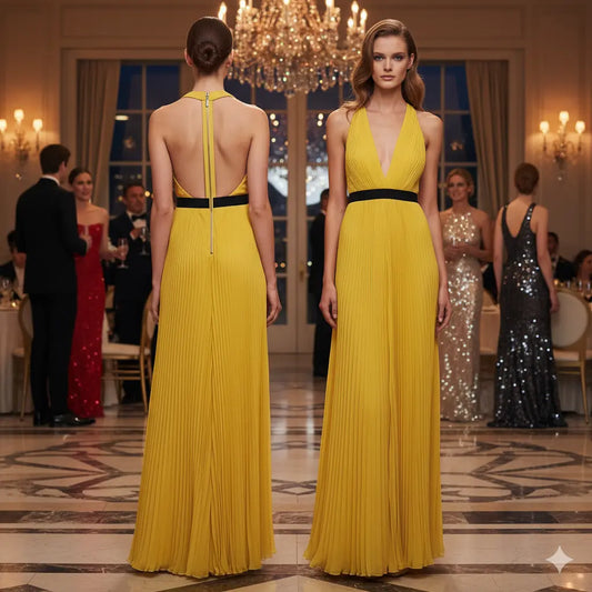 Jumpshot Yellow Marcella Acosta Couture Collection