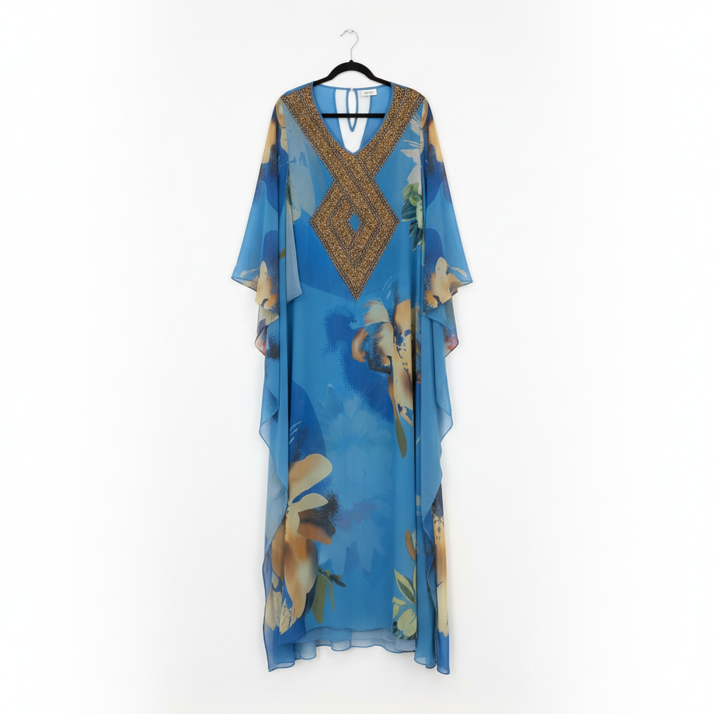 GENESE Long Blue Tunic.