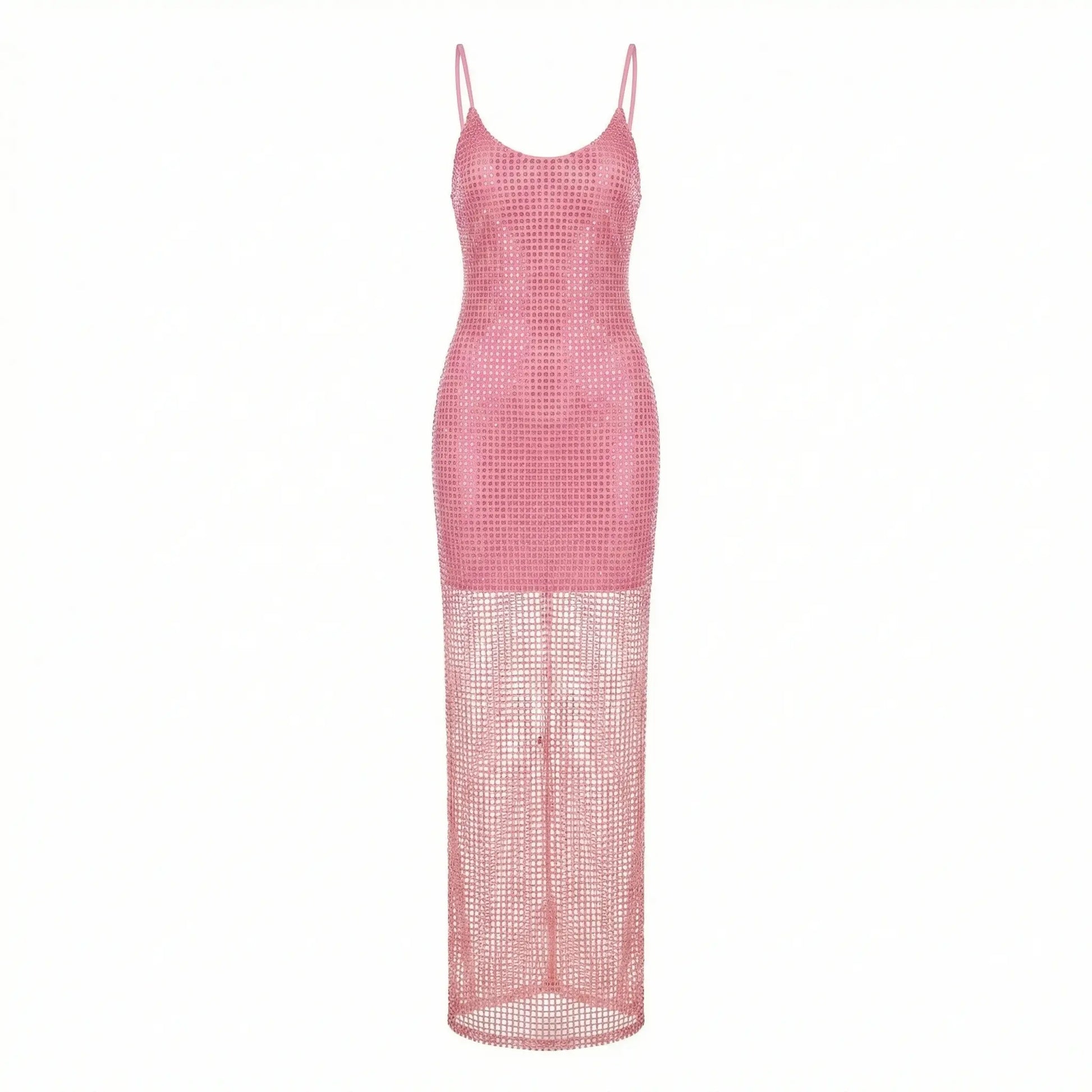 Pink Long Dress Marcella Acosta Couture Collection