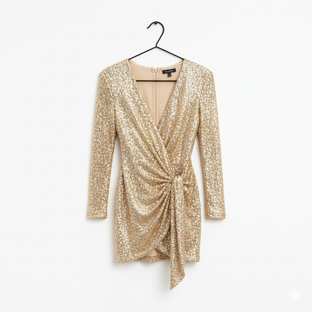 Golden Sequence Super Dress Stretch.