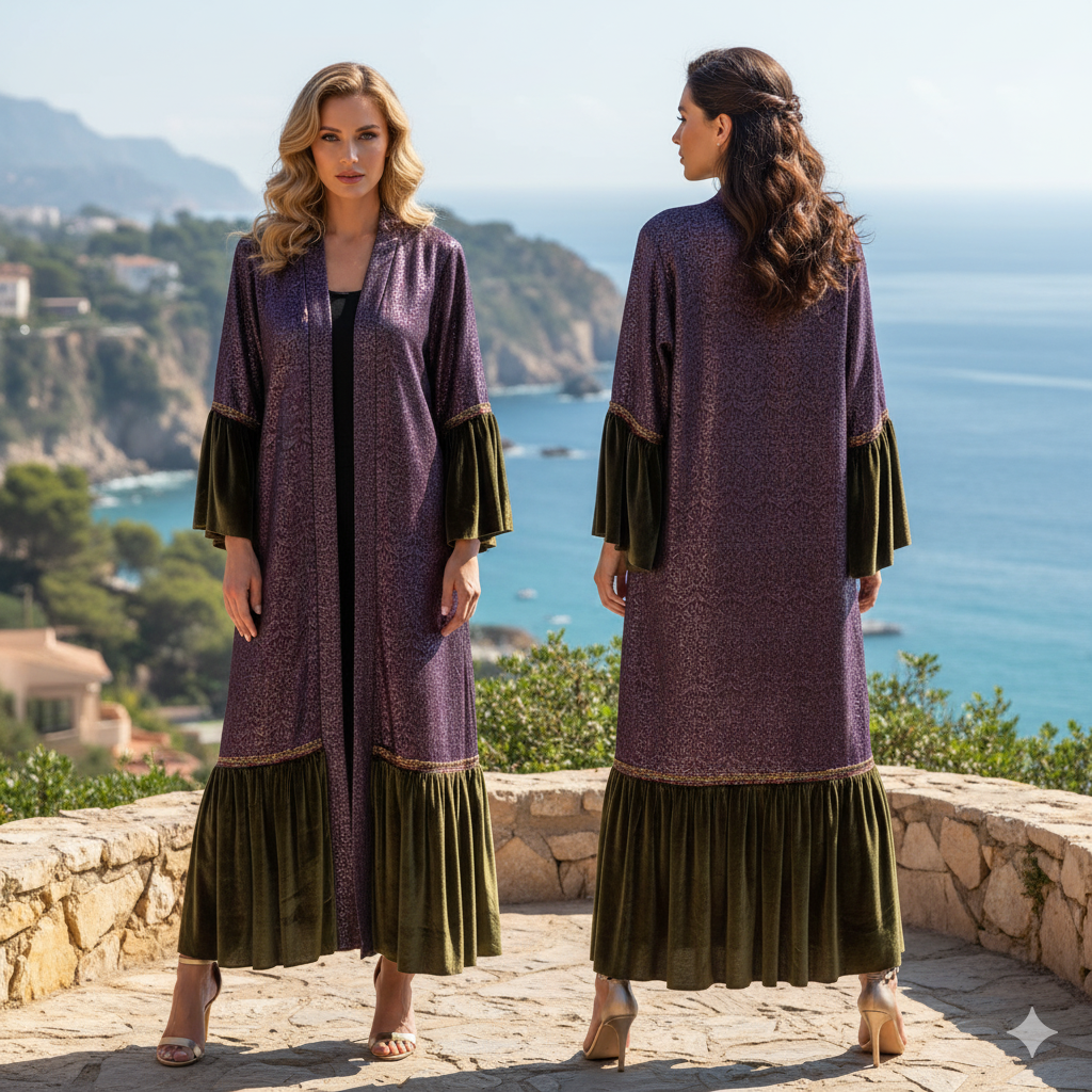 Canabalista Kimono in Antique Materials.