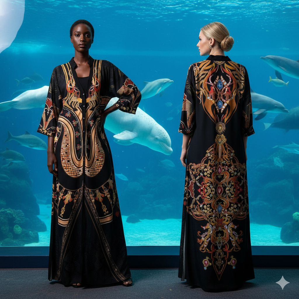 GENESE Long Top or Kimono.