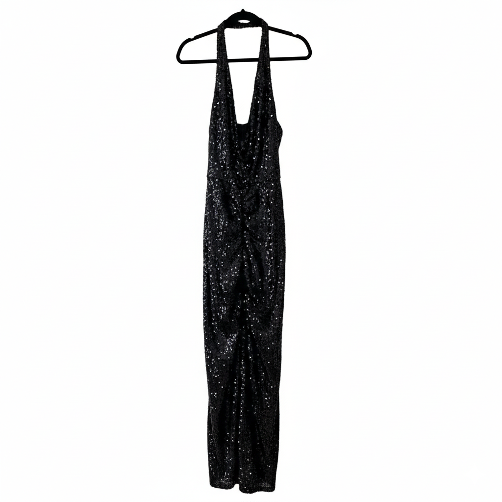 MEMIS ROMA Sequence Black Jumpsuit Stretch.