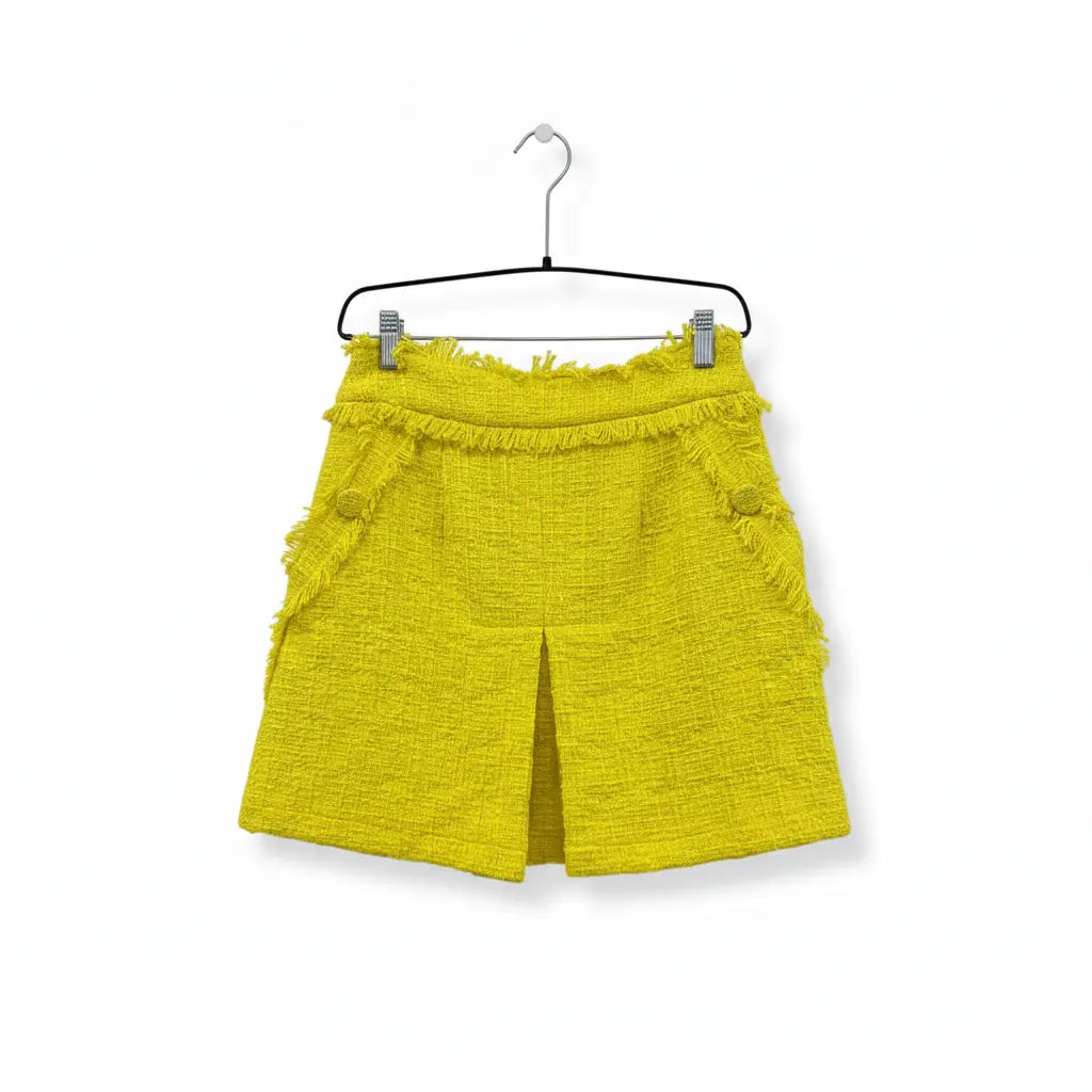 Yellow Jacket and Skirt SET. Marcella Acosta Couture Collection