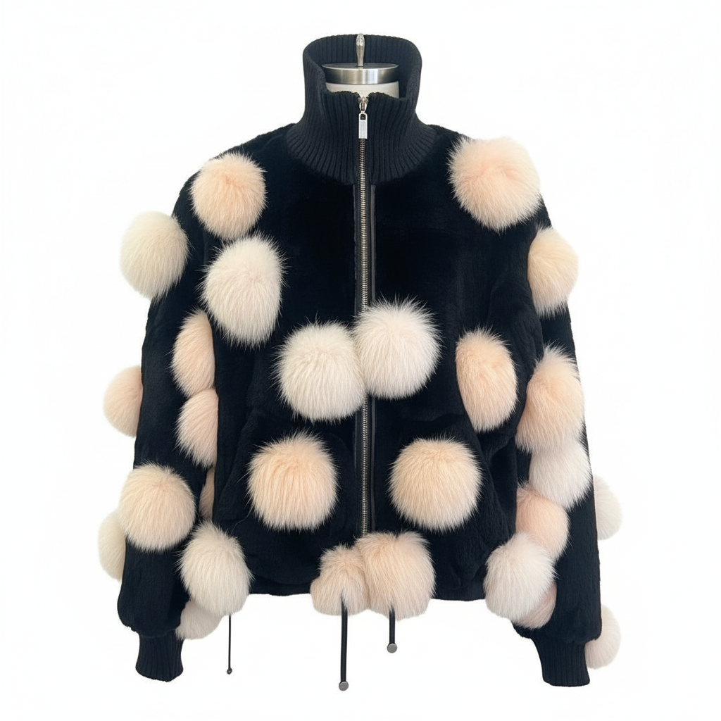 Madonna's Punto Mutone Fur and Fox Jacket