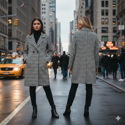 Peperosa Black and White Jacket