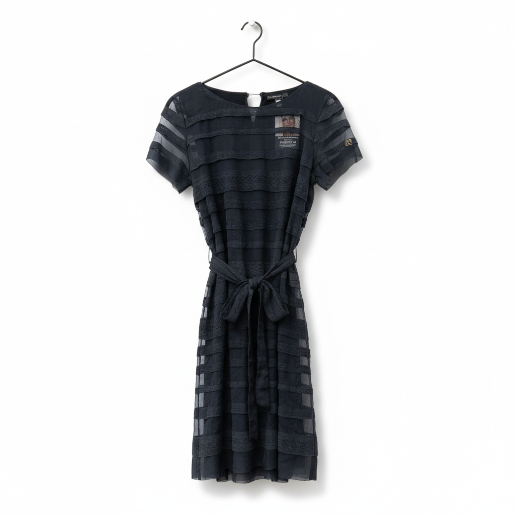 CAVALLI Blue Dress Organza Diseda