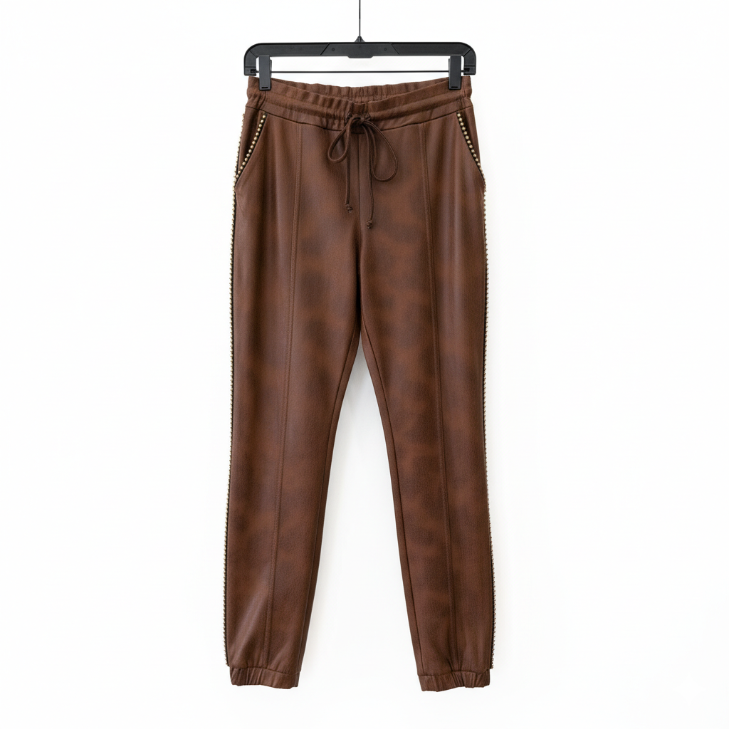 Marcella Acosta Brown Stretch Pants