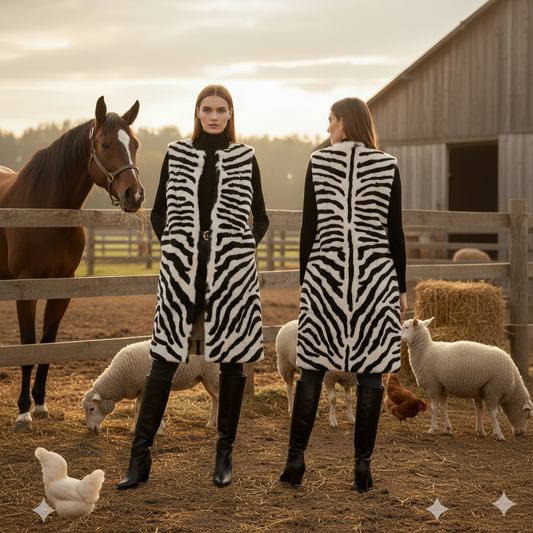 Zebra Gilletto Alcantara