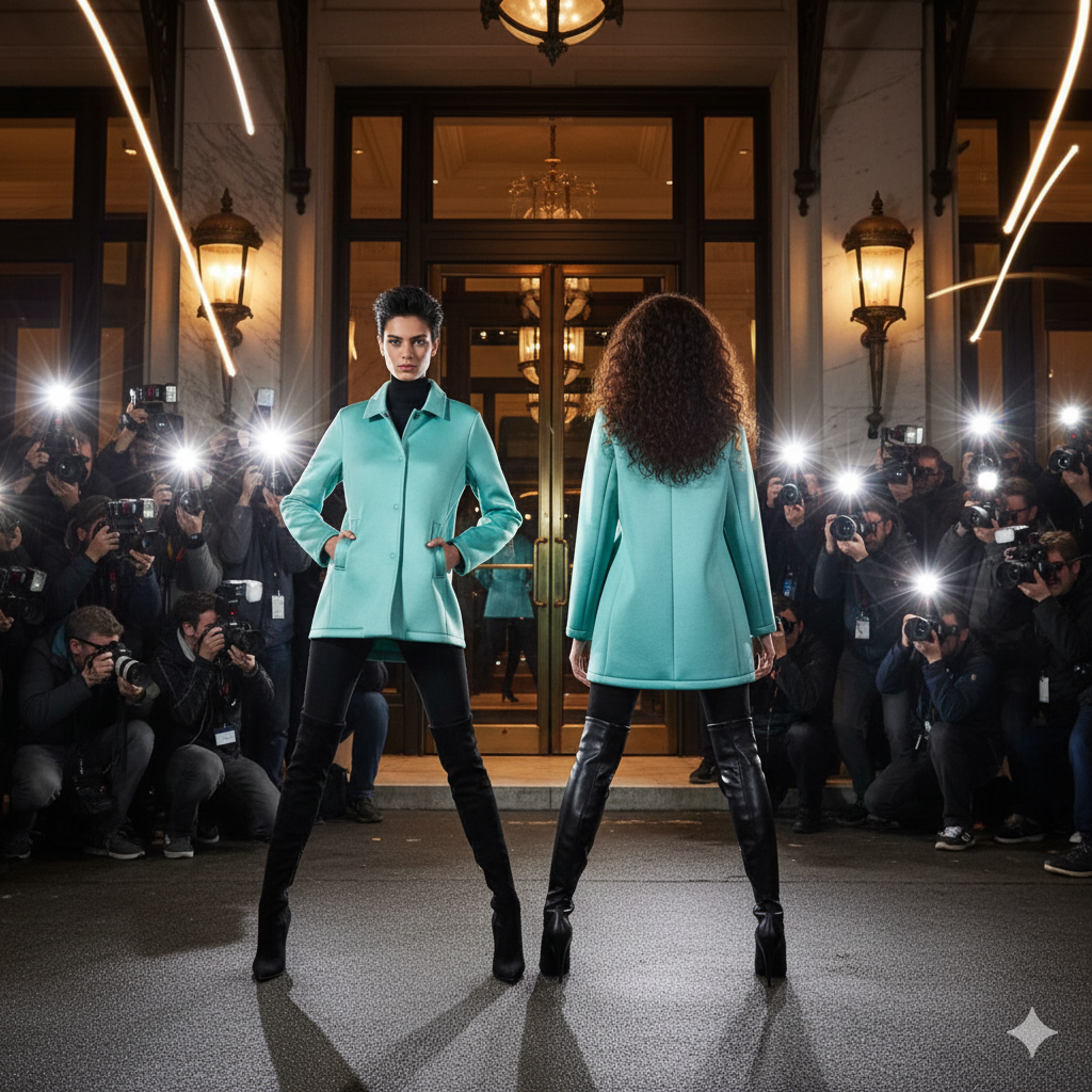 Motel Handmade Turquoise Jacket