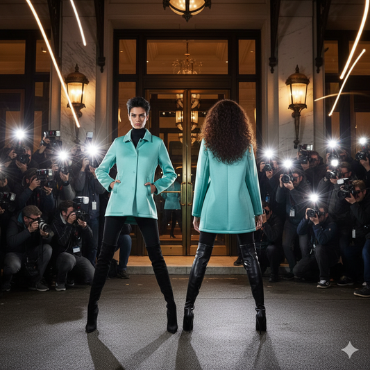 Motel Handmade Turquoise Jacket