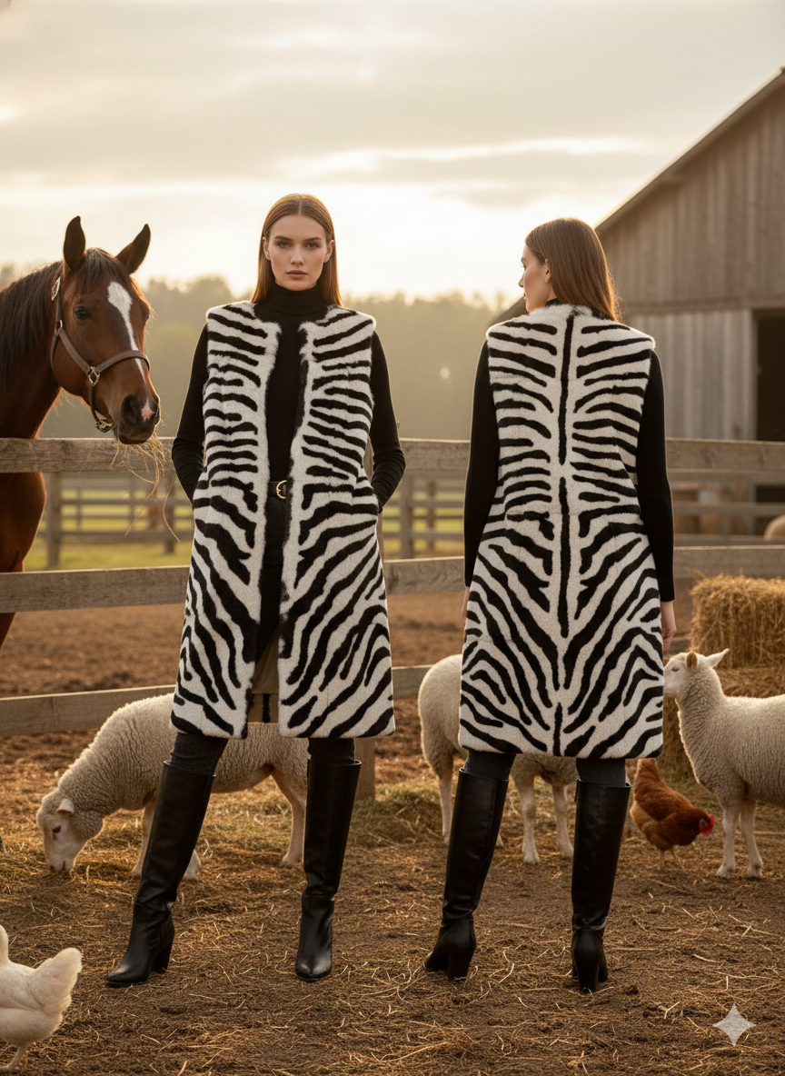 Marcella Acosta Zebra Gilletto Alcantara