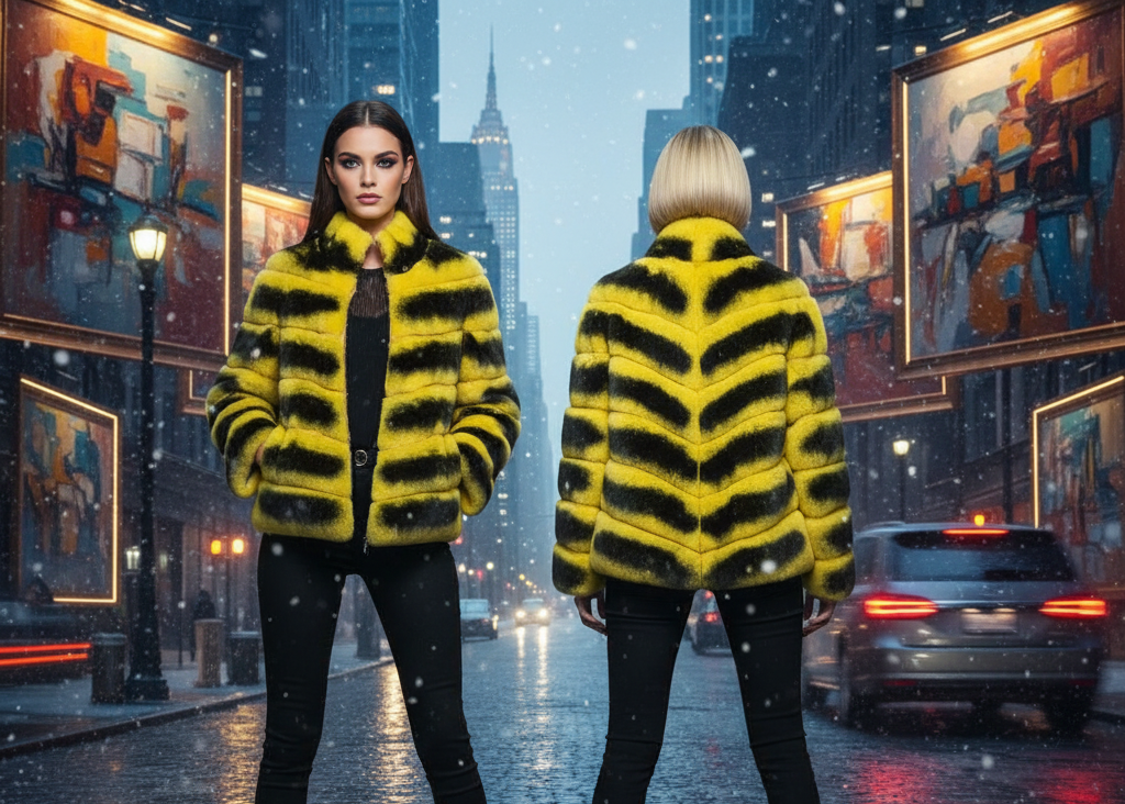 Marcella Acosta Chinchilla Yellow Jacket