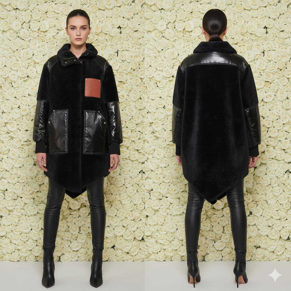 LOEWE Sample Black 3/4 Jacket