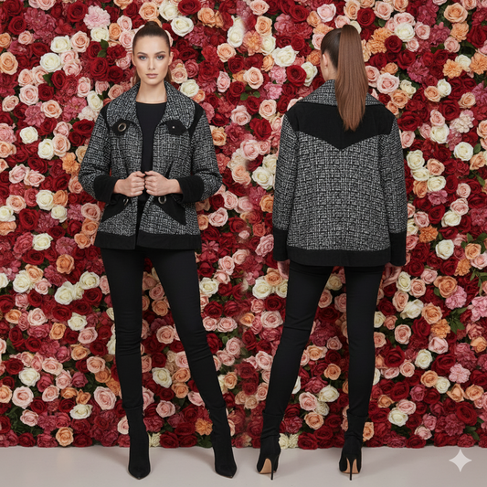 Marcella Acosta Blue Suede Jacket