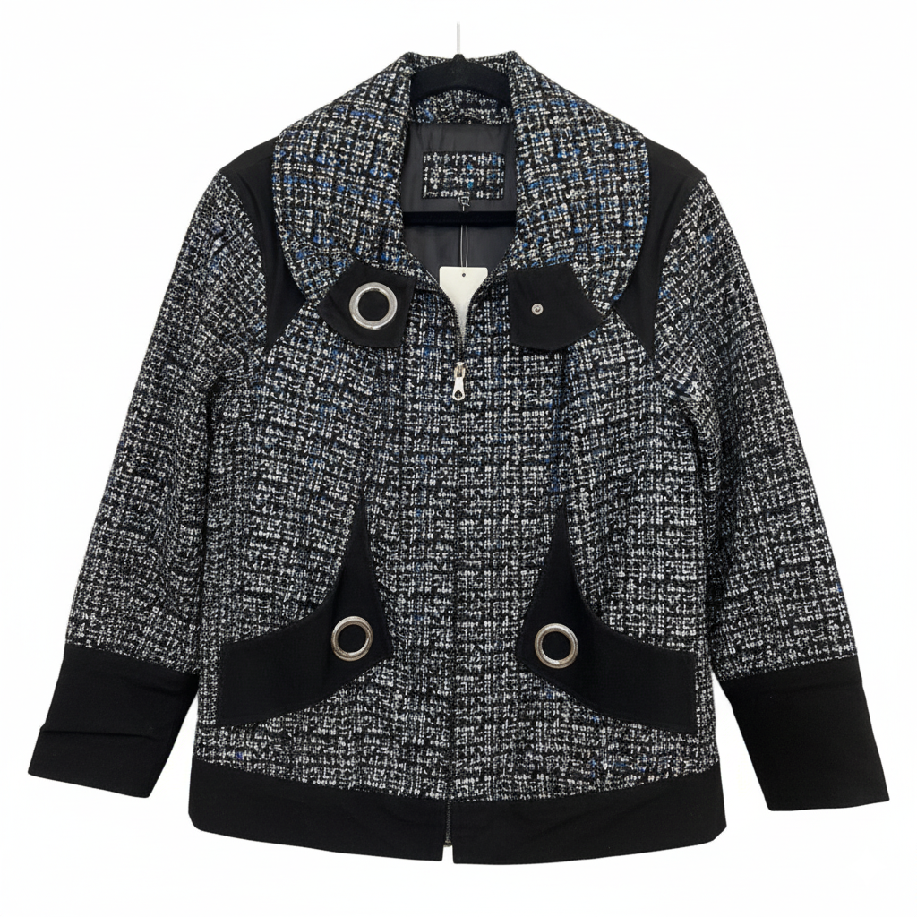 Marcella Acosta Blue Suede Jacket