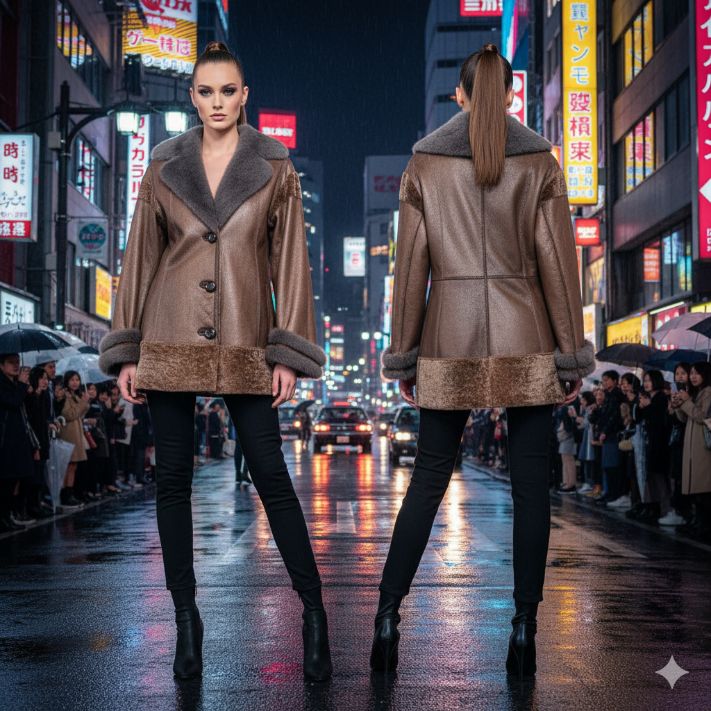 Punto Mink and Mutone Jacket