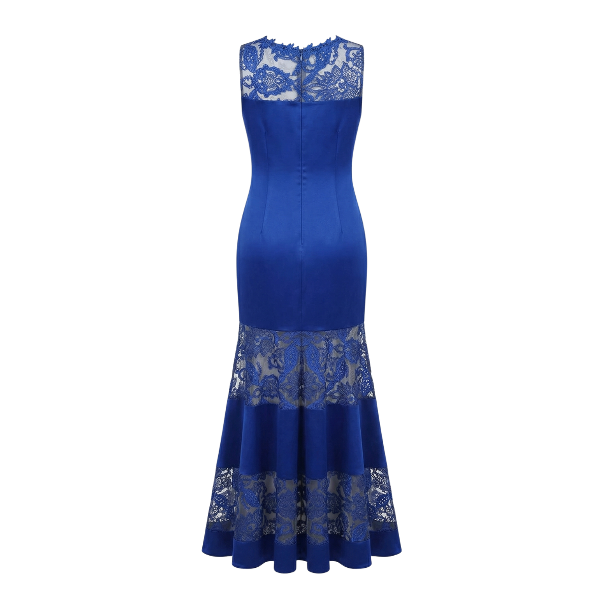 Royal Blue Haute Couture Gown Dress