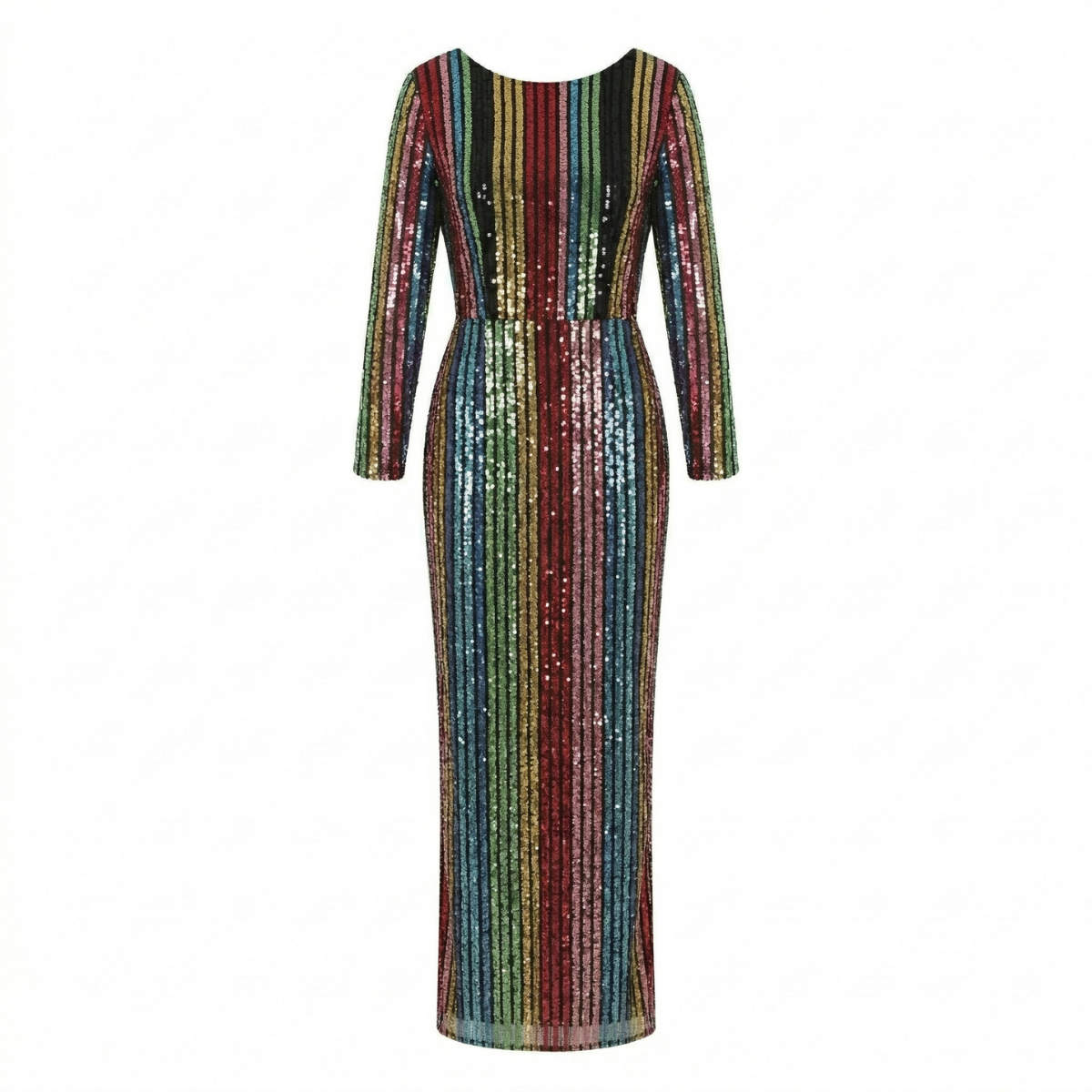 Long Sequence Gown Dress
