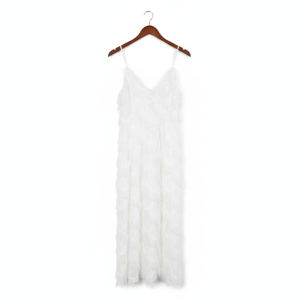 Marcella Acosta White Dress Midi