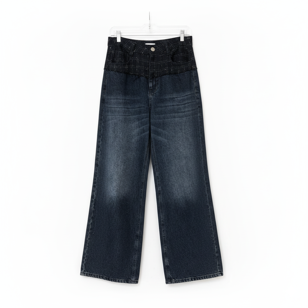 Chanel Sample Blue Pants