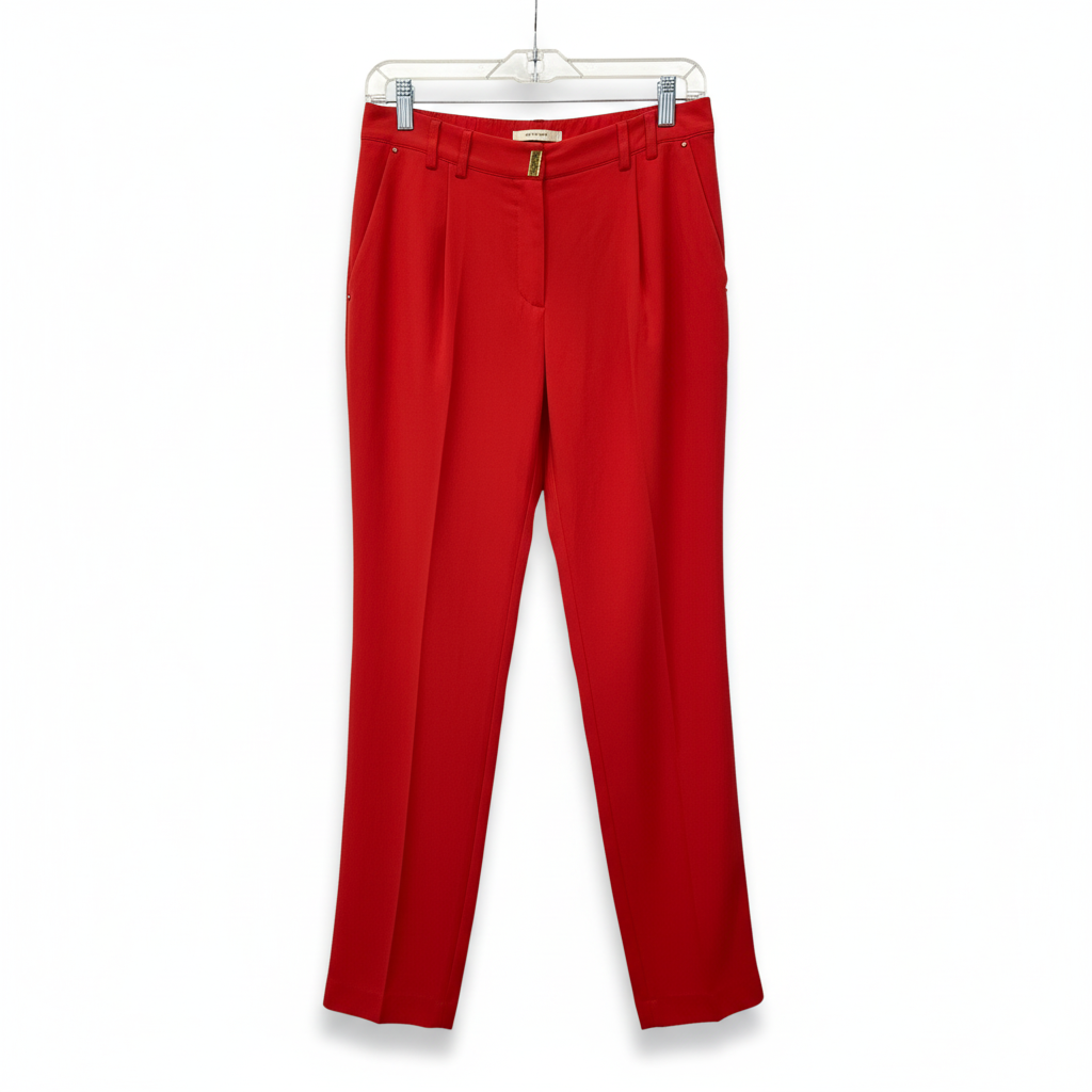 VDP Orange Jacket Top and Silk Pants