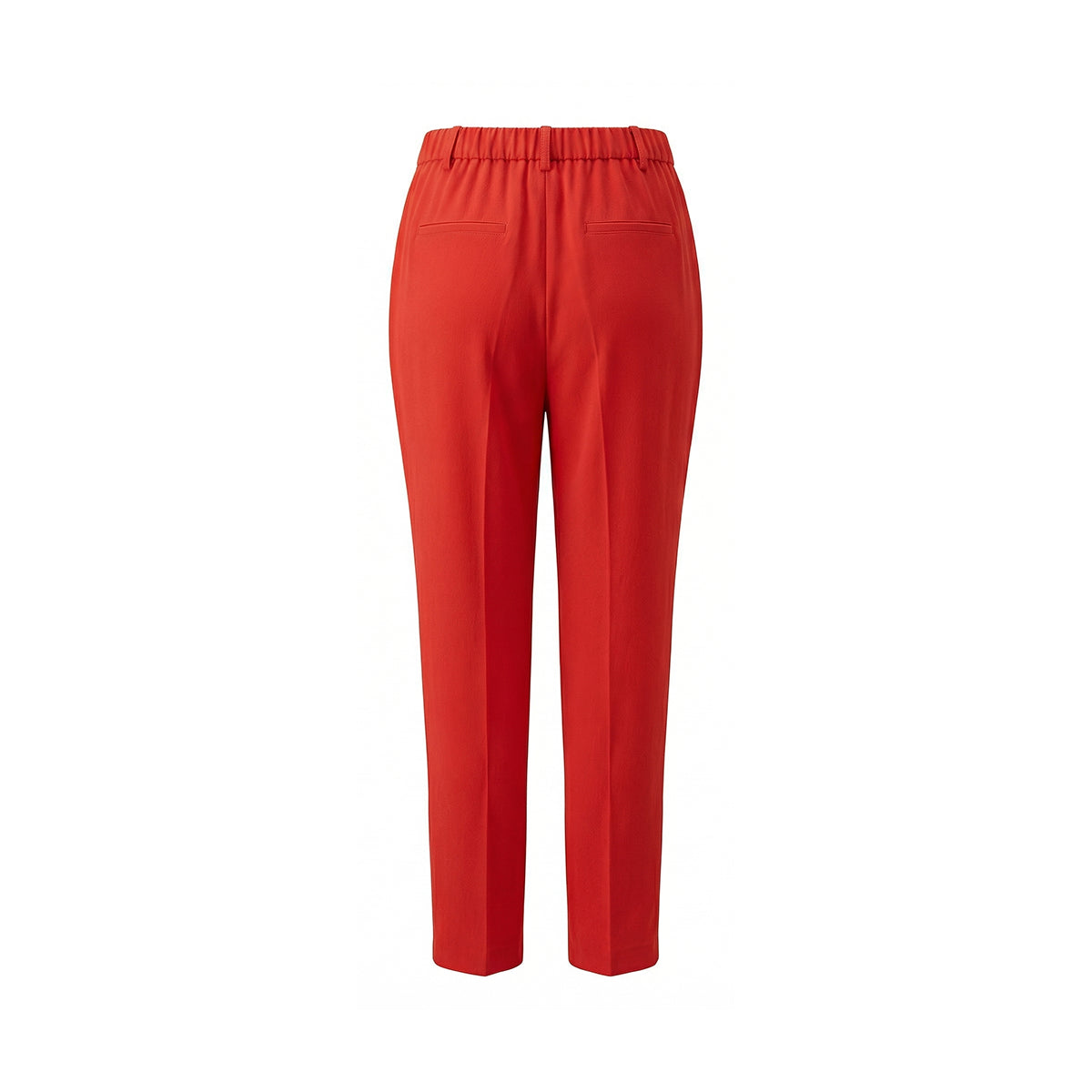 Orange Jacket Top and Silk Pants