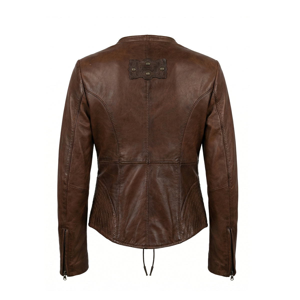 Brown Leather Jacket Madonna