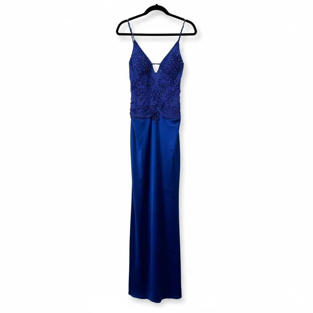 Embroidered Long Gown Marcella Acosta Couture Collection