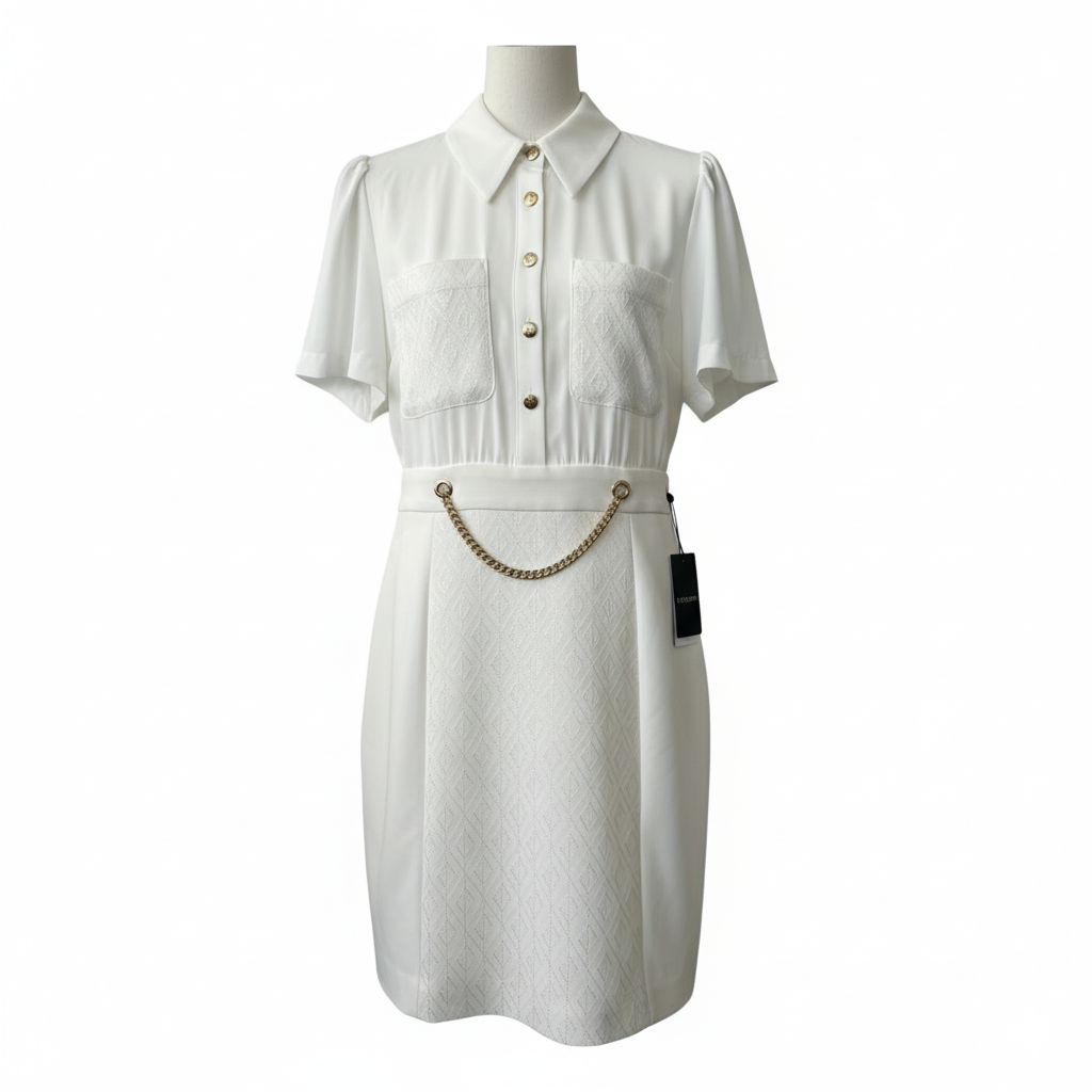 ELISABETTA FRANCHI White Dress