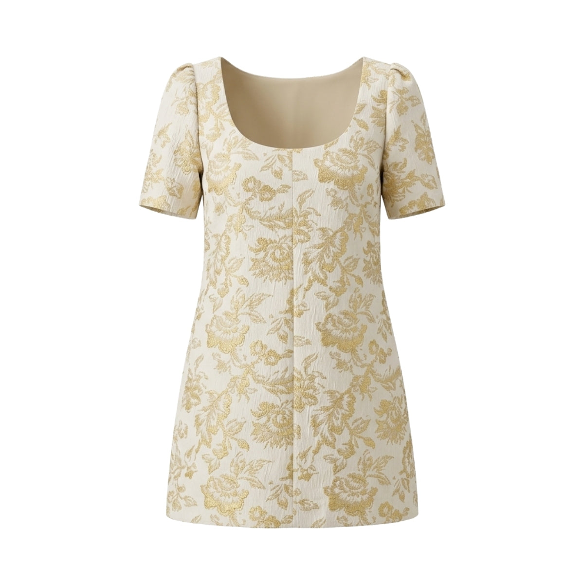 Brigitte Bardot White Tafeta Cotton Dress