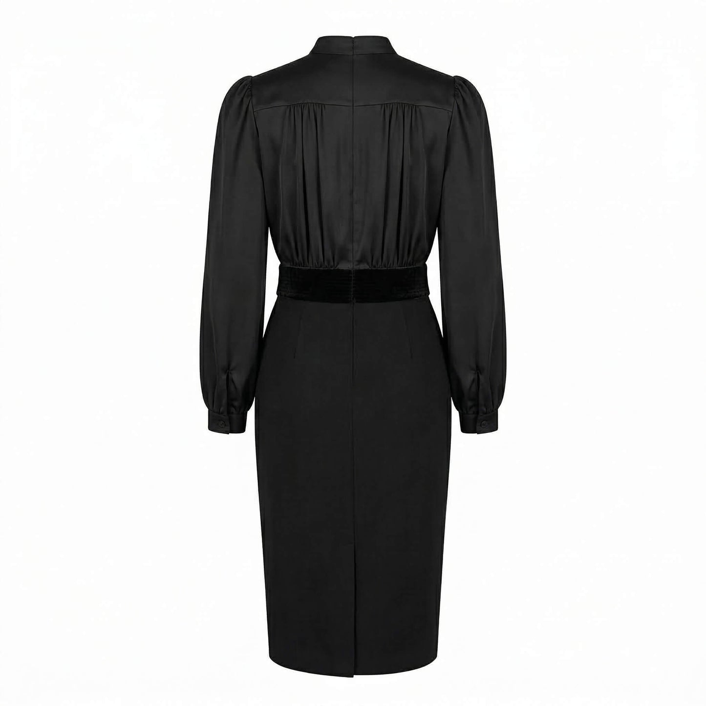 Black Midi Tight Dress