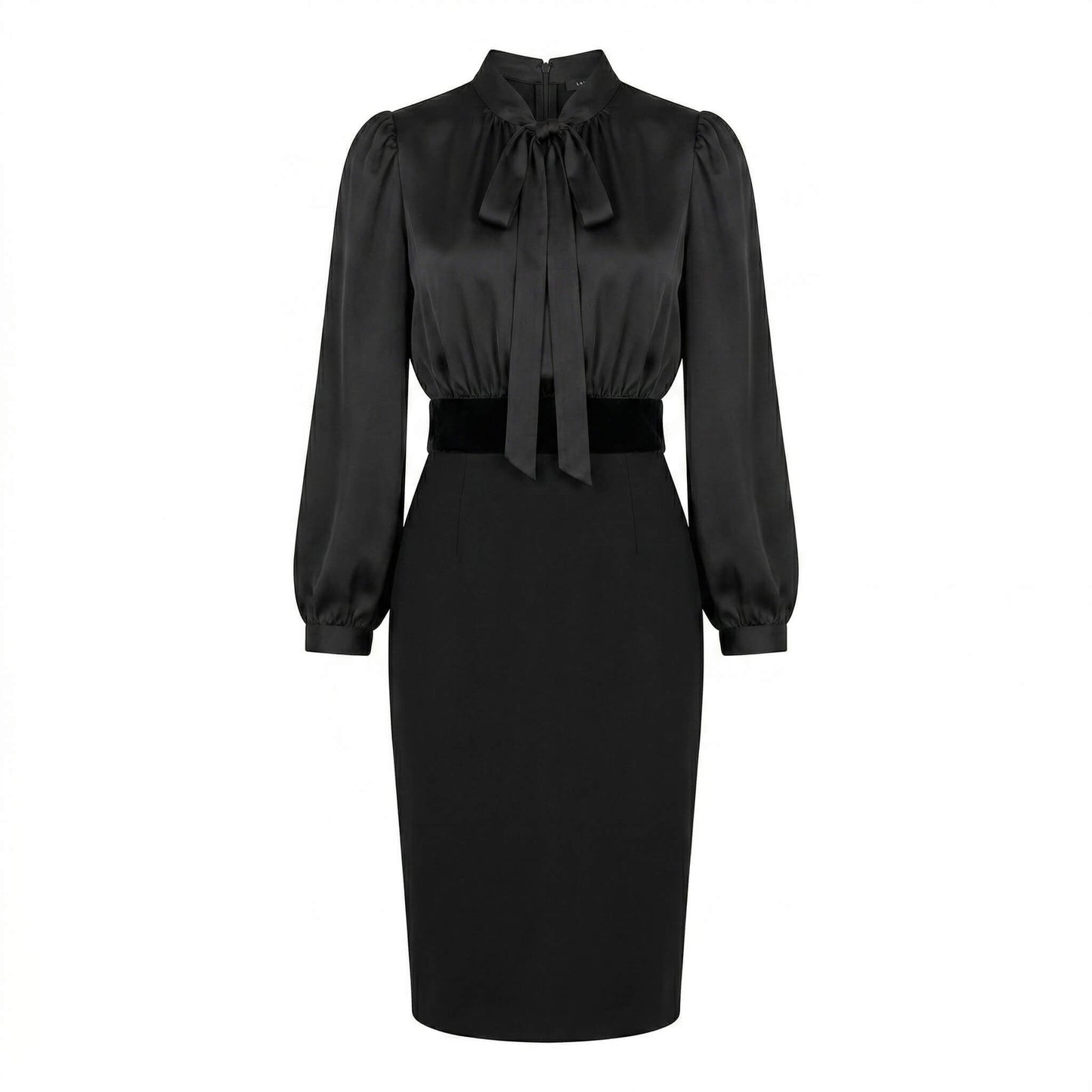 Black Midi Tight Dress