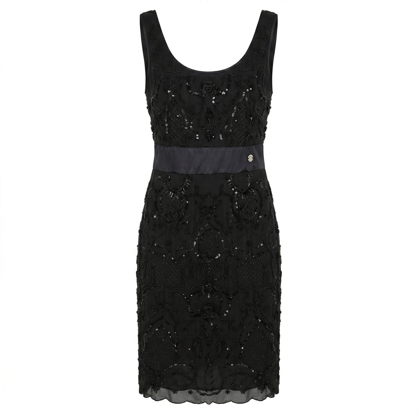 Black Embroidery Dress