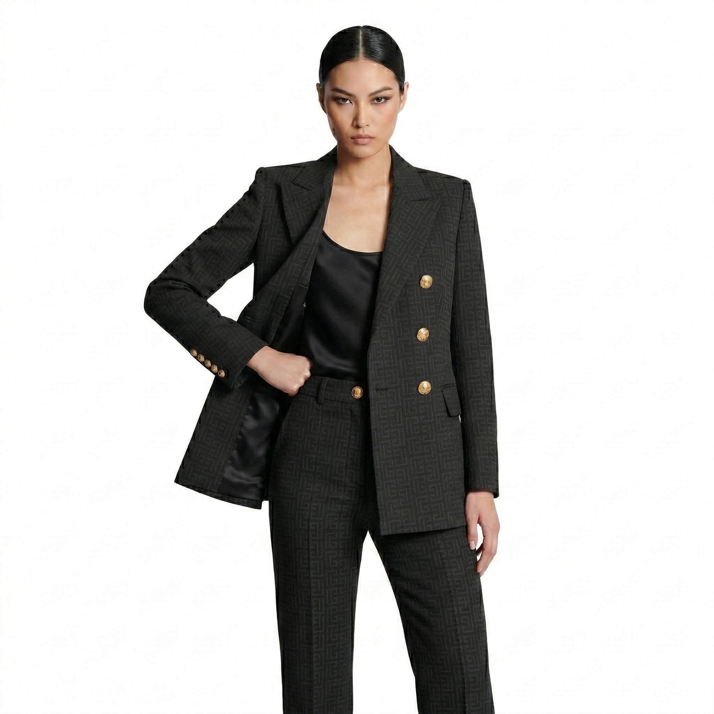 Black Cotton Jacket.