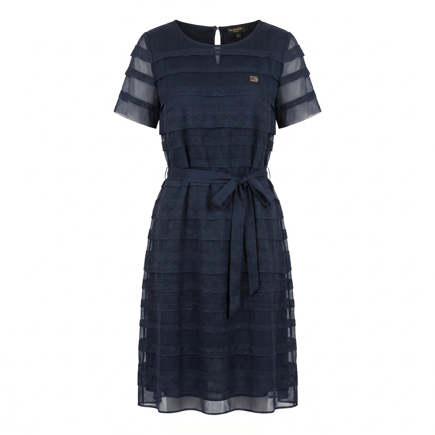 Blue Organza Diseda Dress