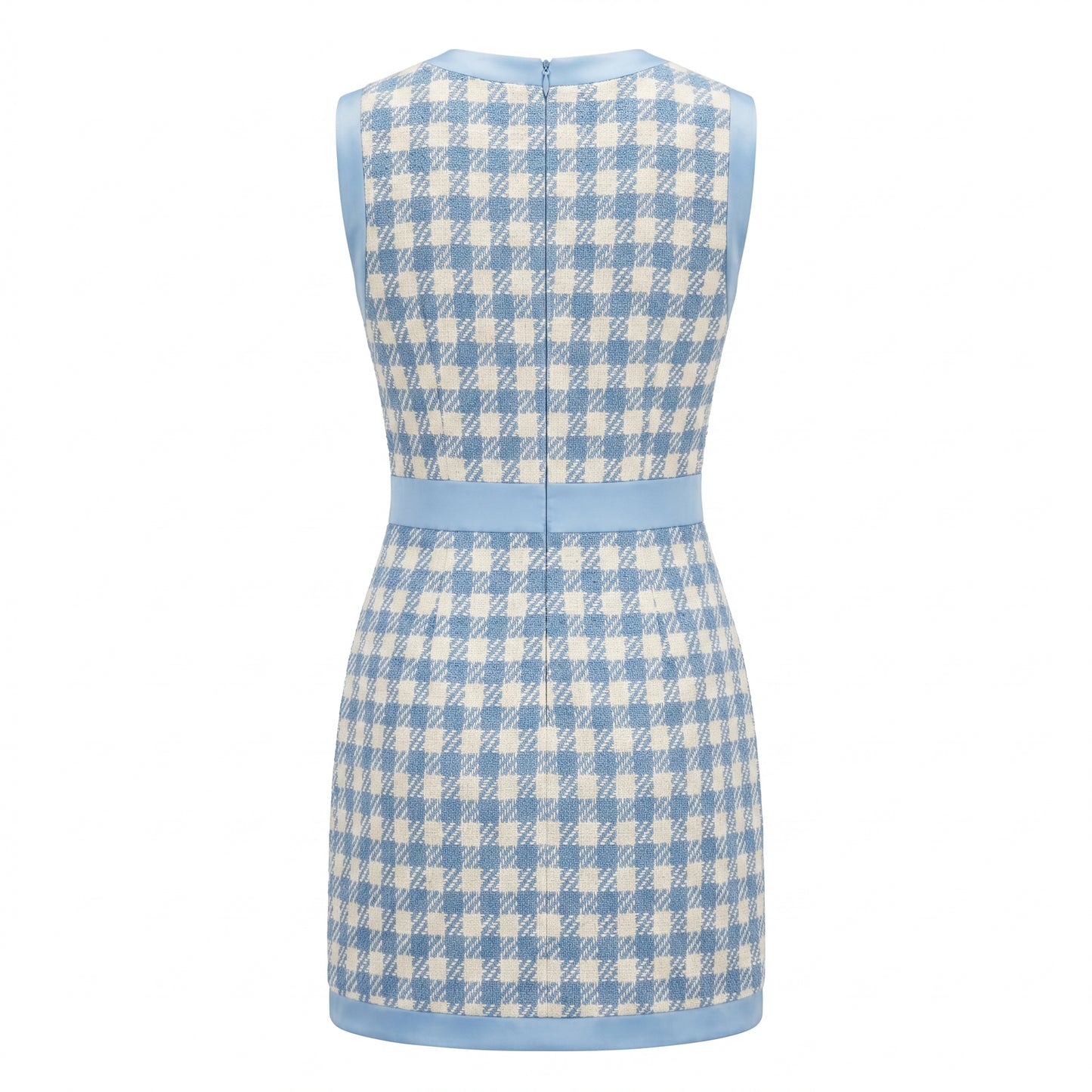 Mini Dress Blue and White