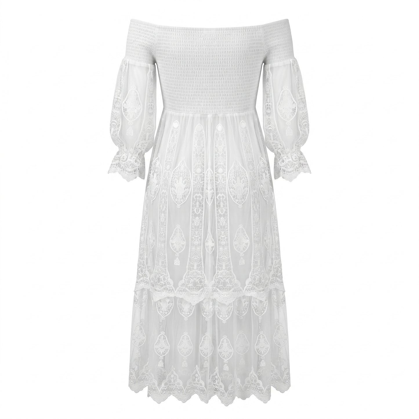 Long White Dress