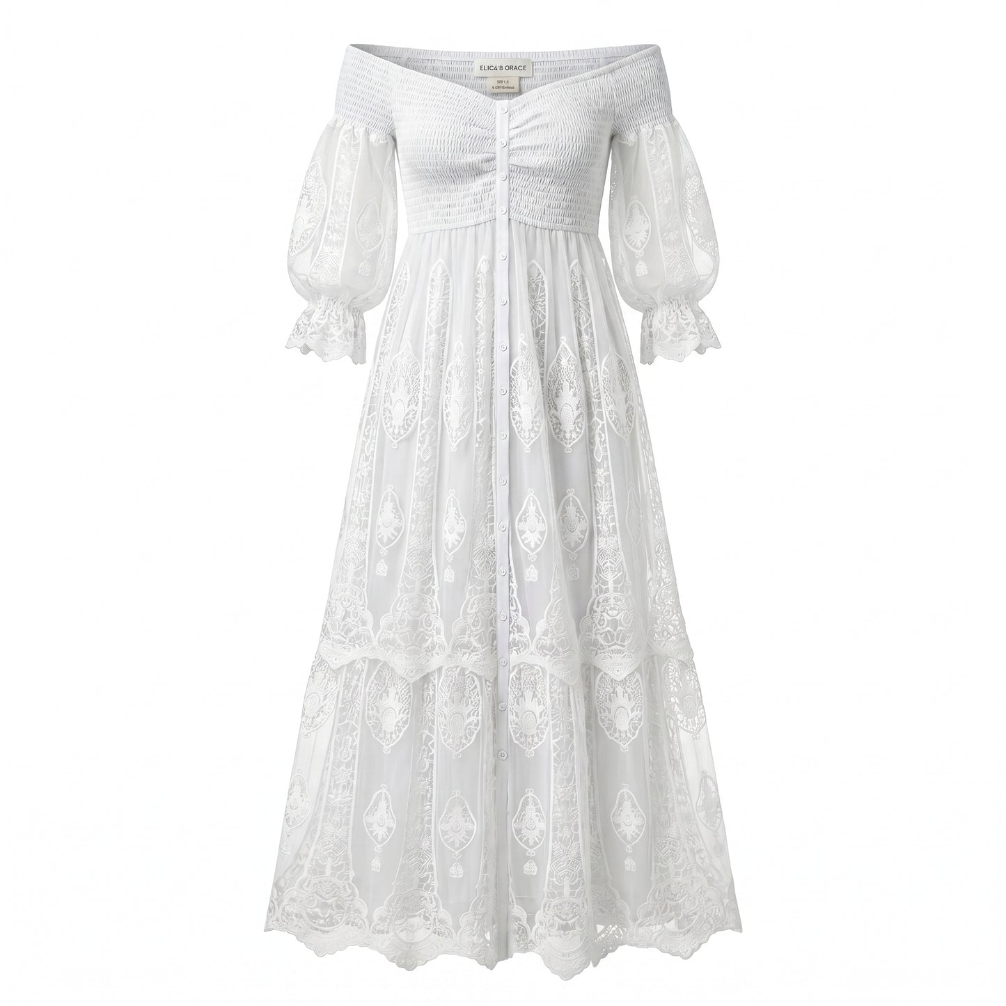 Long White Dress