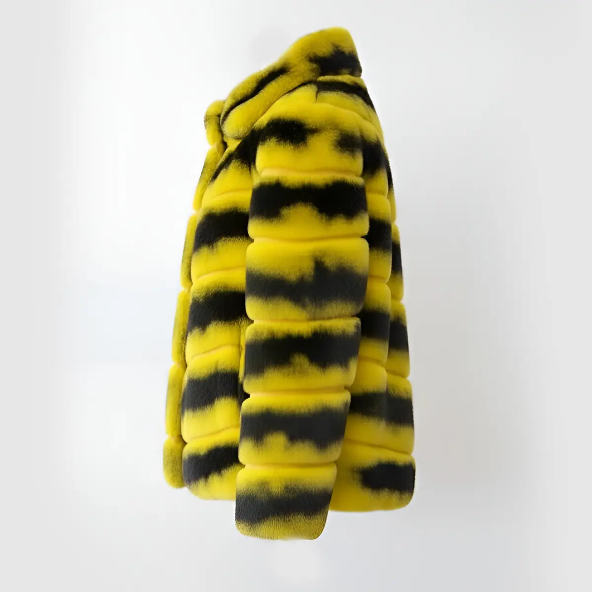 Chinchilla Yellow Jacket Marcella Acosta Couture Collection