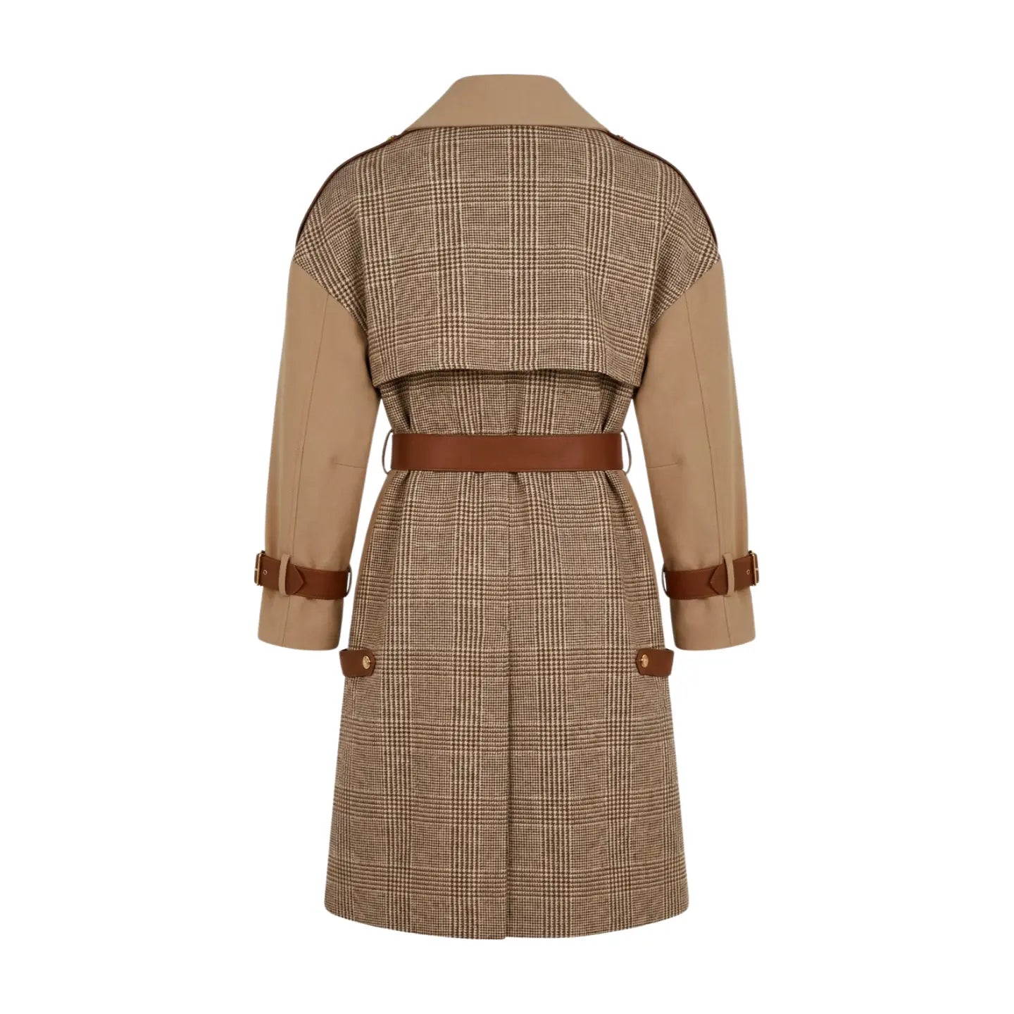 3/4 Cashmere Beige Oversize Jacket Marcella Acosta Couture Collection